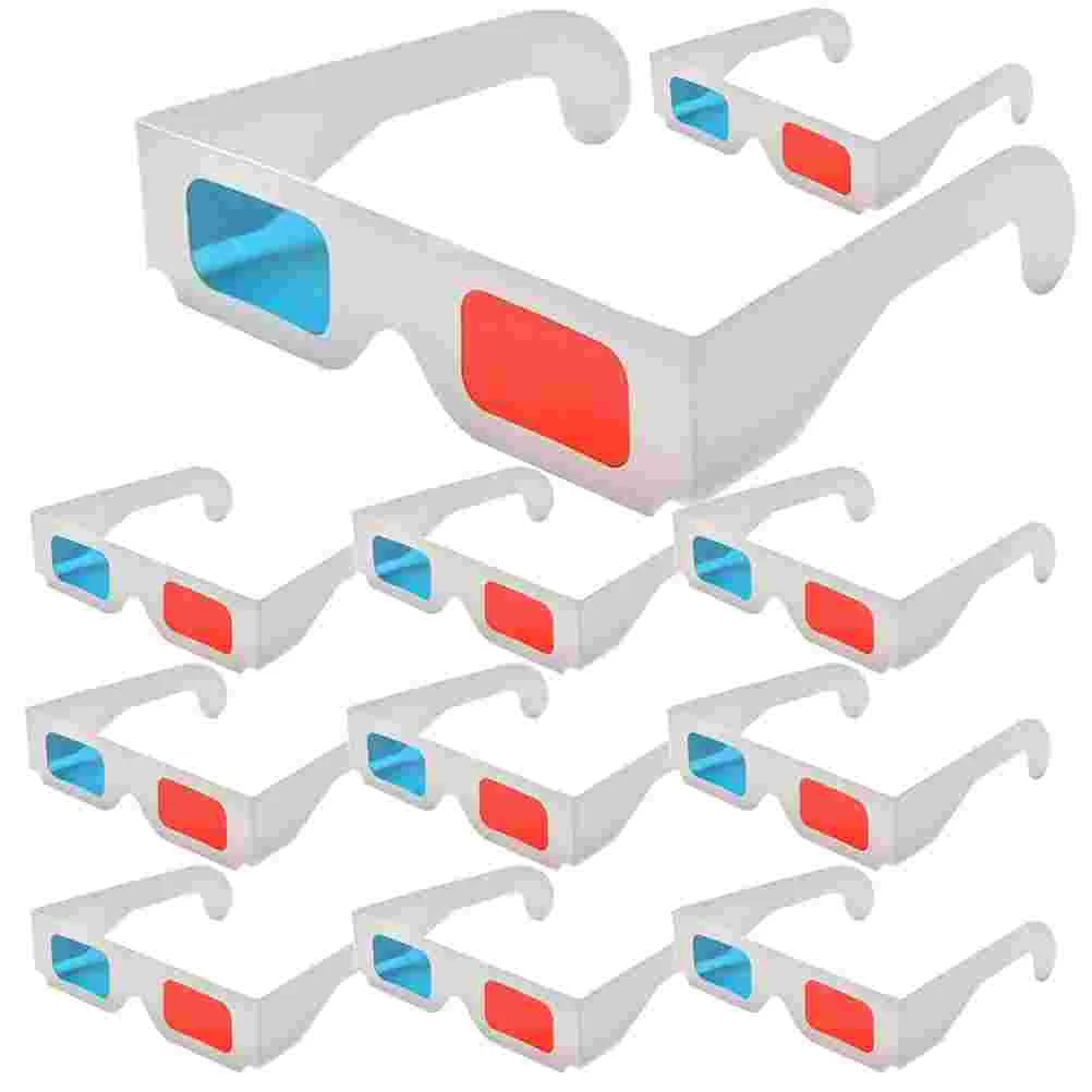 Glasses 3D Red Movie Eyeglasses Blue Viewing Paper Anaglyph Refraction Cardboard Movies Cyan Game Style White Props Theater
Glasses 3D Red Movie Eyeglasses Blue Viewing Paper Anaglyph Refraction Cardboard Movies Cyan Game Style White Props Theater