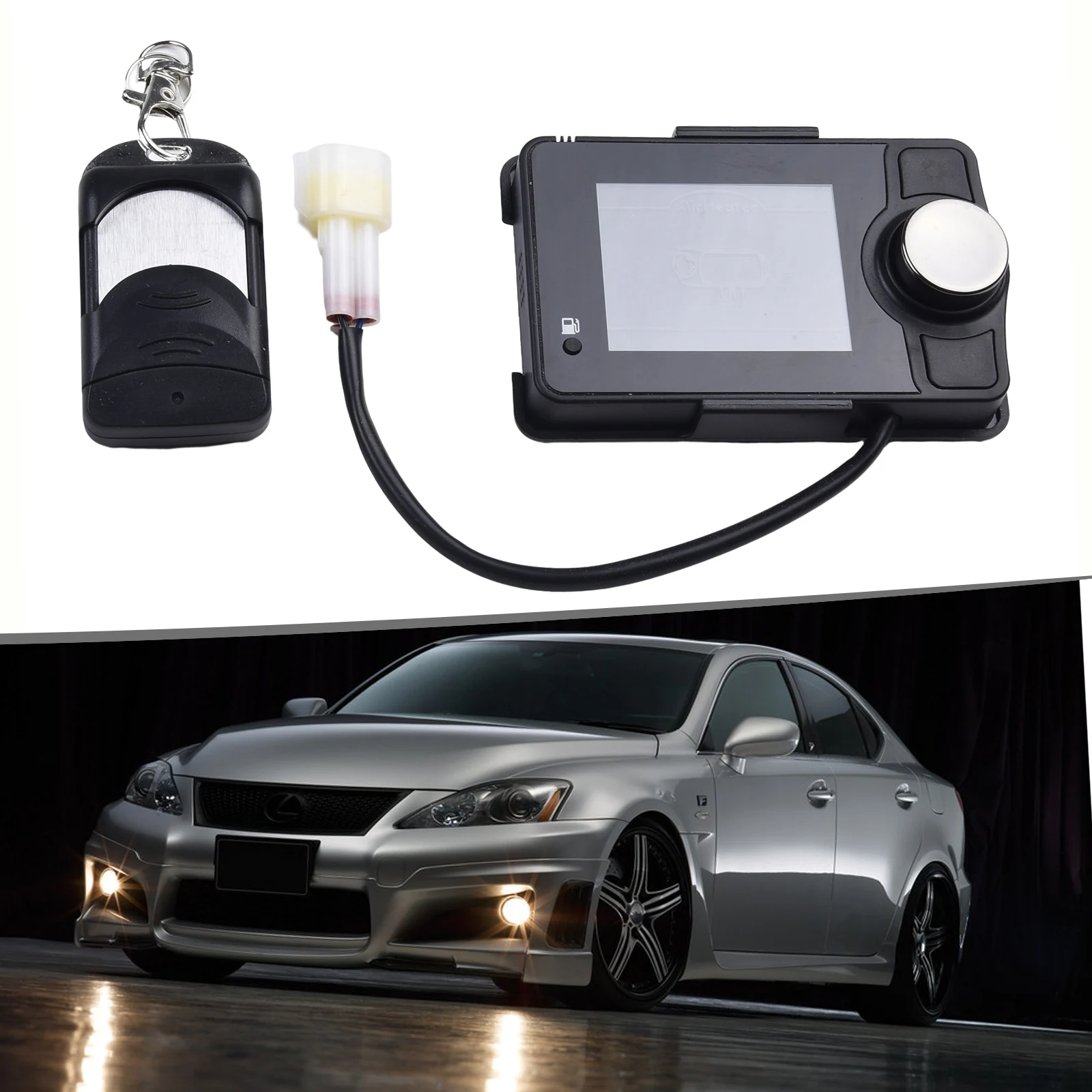 12V 24V Car Air Diesel Heater LCD Switch Parking Controller Remote Control Automobile Remote Control Board 3 Wires
12V 24V Car Air Diesel Heater LCD Switch Parking Controller Remote Control Automobile Remote Control Board 3 Wires