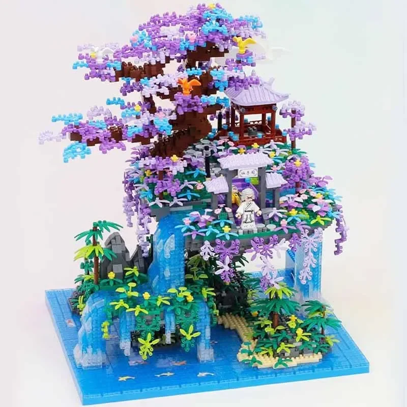 4574pcs 16290 World Architecture Pavilion Tree Island Waterfall Pool LED Light DIY Mini Diamond Blocks Bricks Building Toy
4574pcs 16290 World Architecture Pavilion Tree Island Waterfall Pool LED Light DIY Mini Diamond Blocks Bricks Building Toy