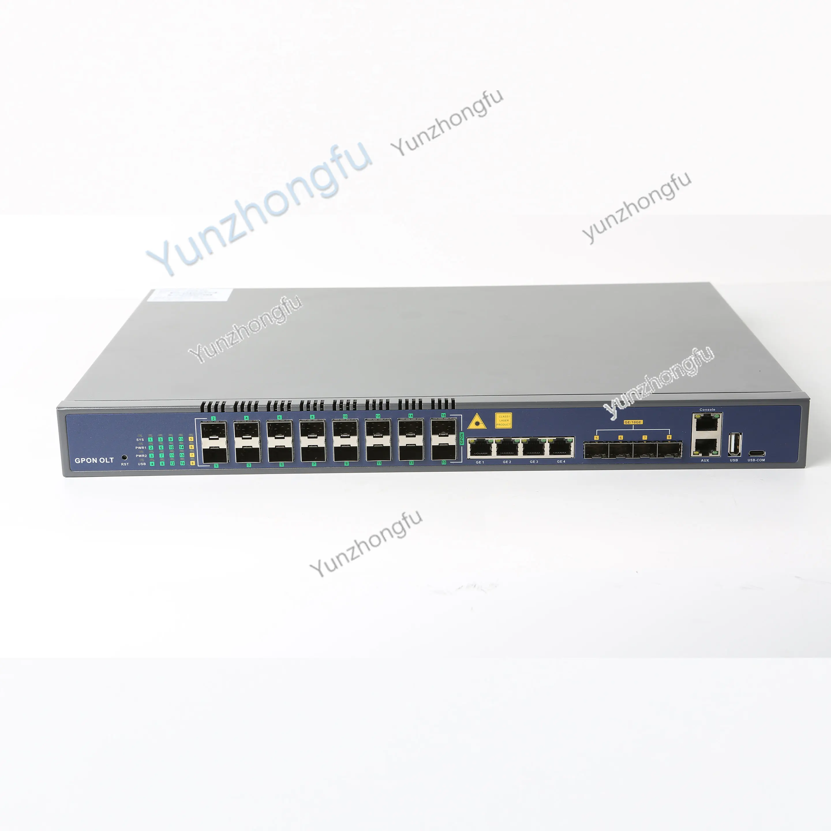 compatible with any brand onu 8GE copper RJ45 + 4 10GE SFP+ 1U Support 16 Ports mini gpon olt Fiber Optic ftth
compatible with any brand onu 8GE copper RJ45 + 4 10GE SFP+ 1U Support 16 Ports mini gpon olt Fiber Optic ftth