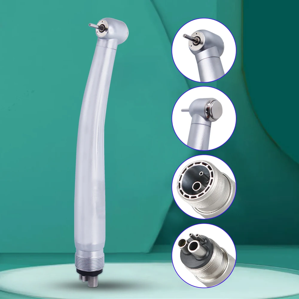 Dental High Speed Handpiece E-generator Push Button NSK Style Panamax Type 2/4 Hole Air Turbine Triple Water Spray Hand piece
Dental High Speed Handpiece E-generator Push Button NSK Style Panamax Type 2/4 Hole Air Turbine Triple Water Spray Hand piece