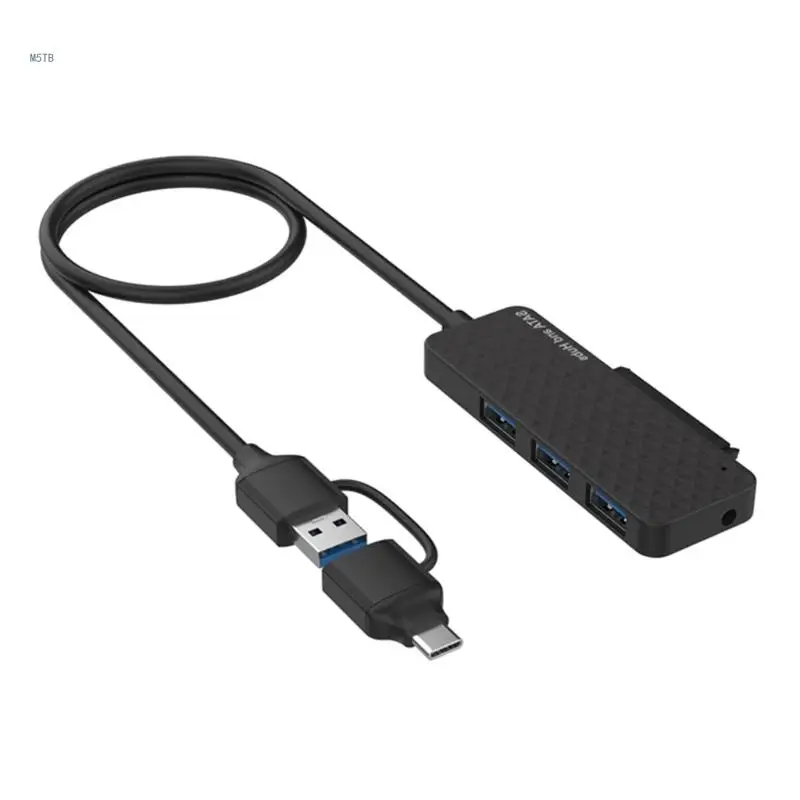 Переходник USB3.0 TypeC на с дополнительным концентратором USB3.0x3 для 2,5-дюймовых жестких дисков. Прямая поставка
Переходник USB3.0 TypeC на с дополнительным концентратором USB3.0x3 для 2,5-дюймовых жестких дисков. Прямая поставка