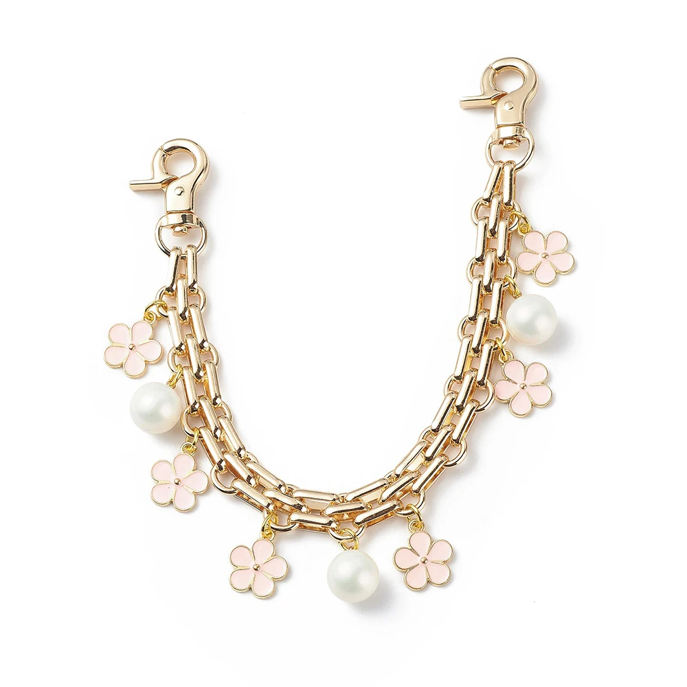 Bag Strap Extender Chain Flower Butterfly Pearl Pattern Handbag Shoulder Bag Extension Strap DIY Convert Crossbody Bag Accessory
Bag Strap Extender Chain Flower Butterfly Pearl Pattern Handbag Shoulder Bag Extension Strap DIY Convert Crossbody Bag Accessory