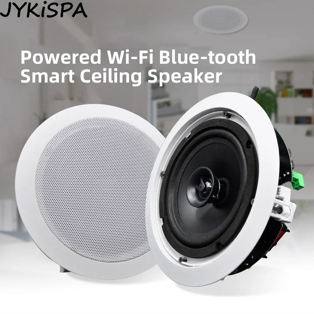 6inch WIFI Bluetooth Ceiling Speaker Home Surround Sound Built In Wall Mount Roof Speaker Indoor Audio forHotel Room Loudspeaker
6inch WIFI Bluetooth Ceiling Speaker Home Surround Sound Built In Wall Mount Roof Speaker Indoor Audio forHotel Room Loudspeaker