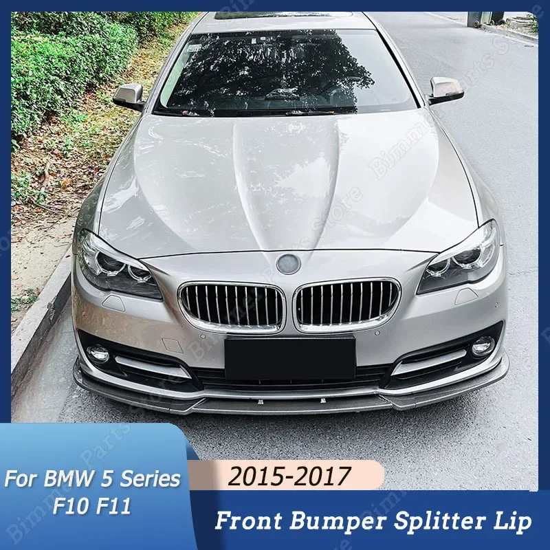 For BMW 5 Series F10 F11 LCI 2015 2016 2017 3pcs Front Bumper Lip Spoiler Splitter Diffuser Canards Body kits Tuning Gloss Black
For BMW 5 Series F10 F11 LCI 2015 2016 2017 3pcs Front Bumper Lip Spoiler Splitter Diffuser Canards Body kits Tuning Gloss Black