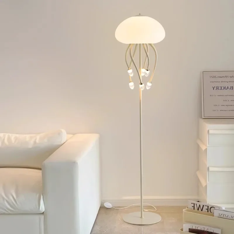 Jellyfish Floor Lamp Nordic Living Room Sofa next to Bedroom Light B & B Atmosphere Decoration Vertical Lamp
Jellyfish Floor Lamp Nordic Living Room Sofa next to Bedroom Light B & B Atmosphere Decoration Vertical Lamp