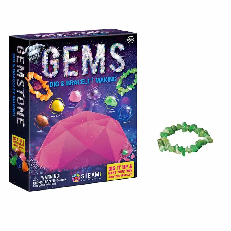 Discovery Gemstone Dig Dig Up Gems And Make A Bracelet Yourself Digging DIY Toy Princess Bracelet Treasure Stem Activities For
Discovery Gemstone Dig Dig Up Gems And Make A Bracelet Yourself Digging DIY Toy Princess Bracelet Treasure Stem Activities For