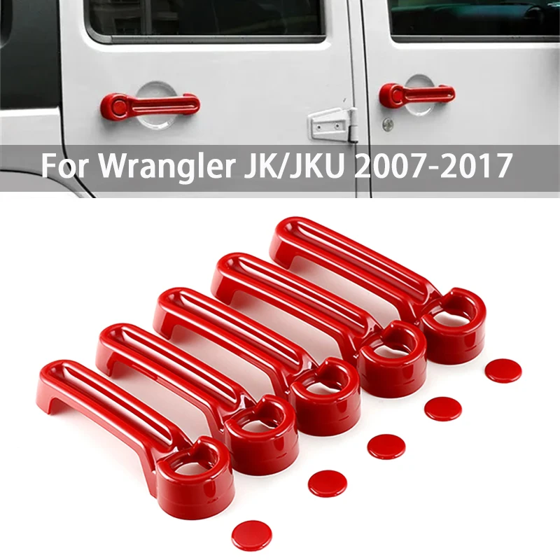 ABS Car Exterior Door Handle Shell Handle Protection Trim Cover for Jeep Wrangler JK/JKU 2007-2017
ABS Car Exterior Door Handle Shell Handle Protection Trim Cover for Jeep Wrangler JK/JKU 2007-2017