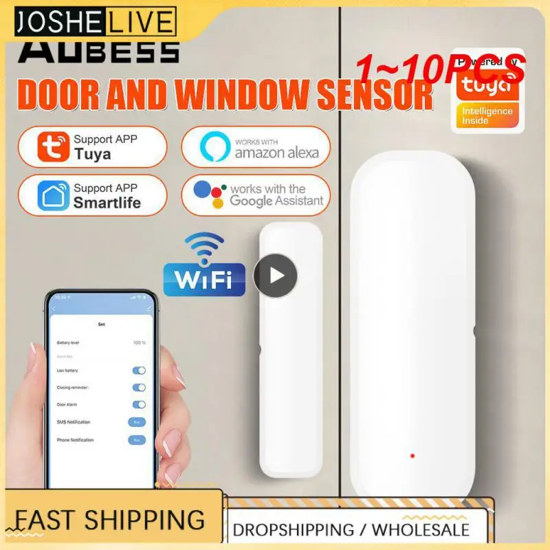 1~10PCS Tuya WiFi/Zigbee Smart Door Sensor Door Open Closed Detectors Security Protection Alarm System Smart Life APP Control
1~10PCS Tuya WiFi/Zigbee Smart Door Sensor Door Open Closed Detectors Security Protection Alarm System Smart Life APP Control