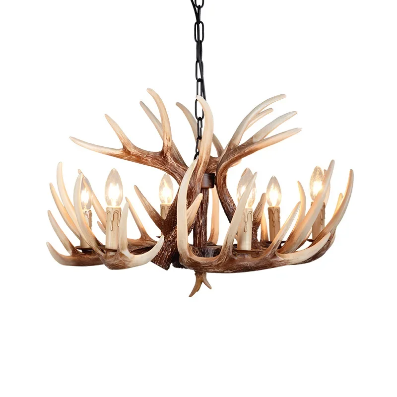 Retro Resin Antler Pendant chandelier Living room Restaurant Bar 4/6/9 Arms Brown White E14 Deer Horn lights house decoration
Retro Resin Antler Pendant chandelier Living room Restaurant Bar 4/6/9 Arms Brown White E14 Deer Horn lights house decoration