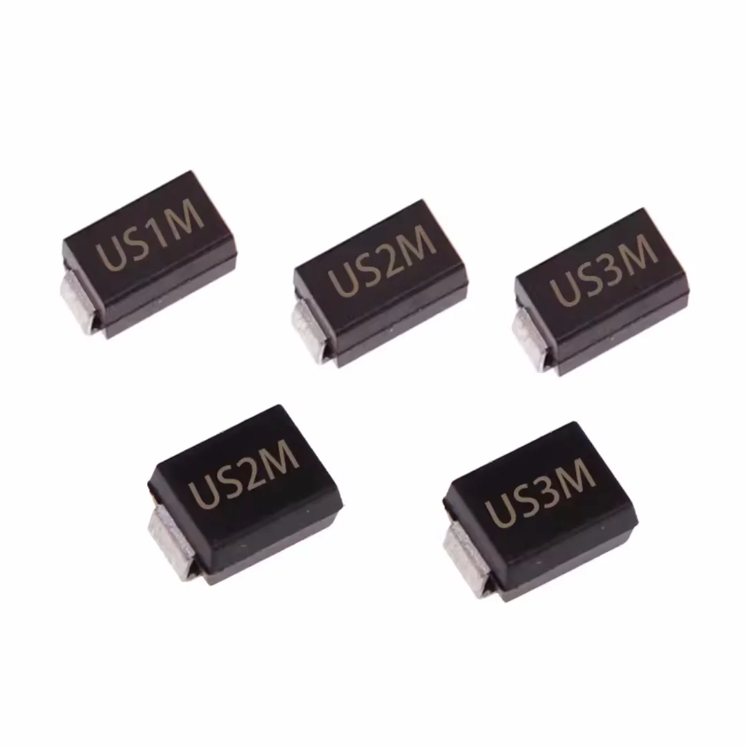 

US3M SMA Rectifier Diode, 1 Phase, 1 Element, 3A, 1000V V(RRM), Silicon, DO-214AB, ROHS COMPLIANT, PLASTIC, SMC, 2 PIN 50pcs/lot