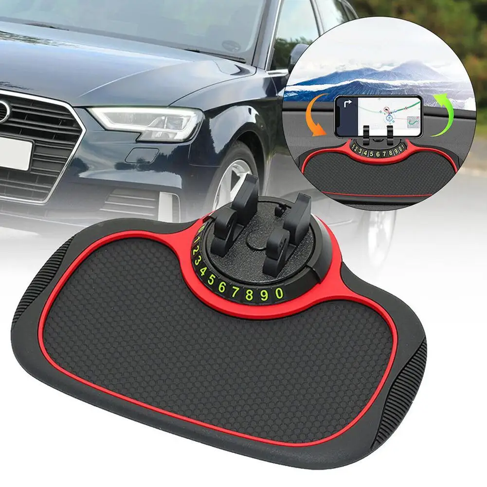 Multi-Functional Car Anti-Slip Mat Auto Phone Holder Temporary Parking Number Plate Anti Slide Mount Silicone Dashboard Car Pad
Multi-Functional Car Anti-Slip Mat Auto Phone Holder Temporary Parking Number Plate Anti Slide Mount Silicone Dashboard Car Pad