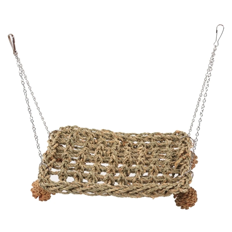 C90D Parakeets Perch Birdcage Hammock Toy Parrots Swing Toy Birdcage Playstand Cockatiel BudgieHanging Hammock Cage Chew Toy
C90D Parakeets Perch Birdcage Hammock Toy Parrots Swing Toy Birdcage Playstand Cockatiel BudgieHanging Hammock Cage Chew Toy