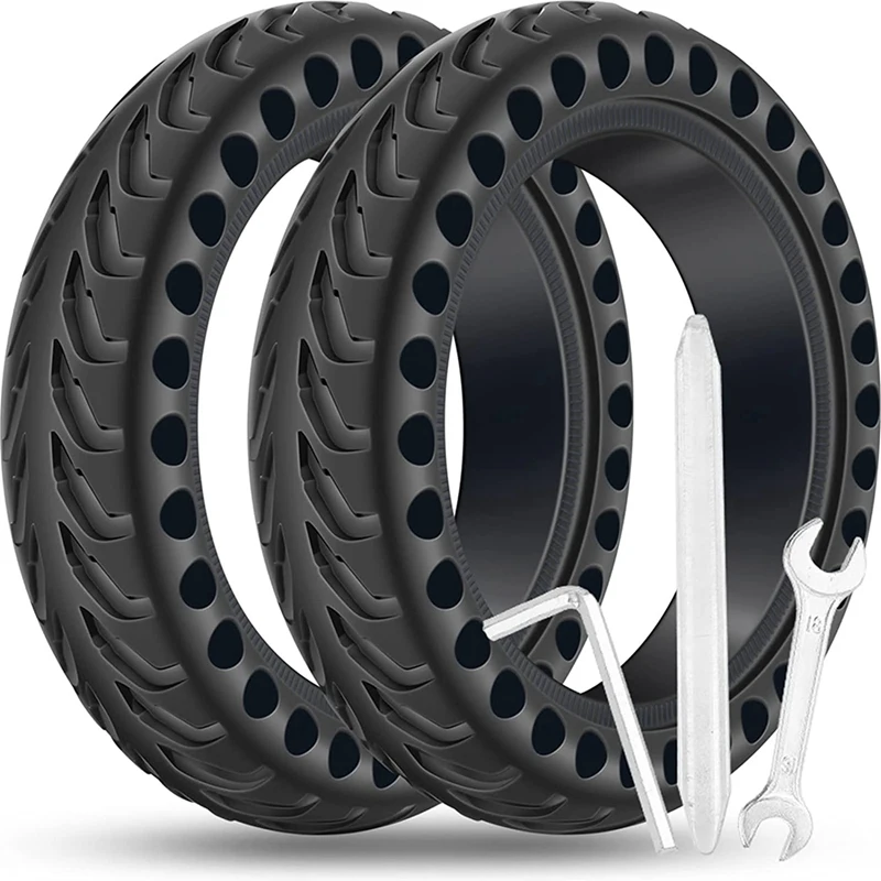 

Scooter Tires For Xiaomi M365 Electric Scooter Gotrax Gxl/Gotrax XR With 3 Installation Tools, 8.5 Inches