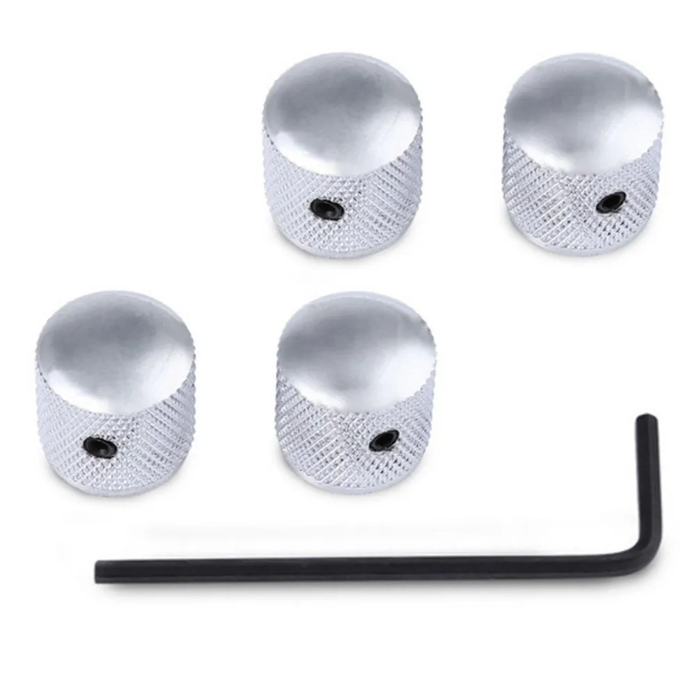 +Wrench Knob 4pcs Volume Tone Knobs Accessories Domed Knurled For Bass/Telecaster Guitars Kit Practical
+Wrench Knob 4pcs Volume Tone Knobs Accessories Domed Knurled For Bass/Telecaster Guitars Kit Practical