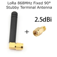 2.5dBi Helium Miner Antenna 868MHz/915MHz Fixed 90° SMA Male Terminal LoRa Antenna BIoT LoRaWAN Aerial For Indoor Outdoor
2.5dBi Helium Miner Antenna 868MHz/915MHz Fixed 90° SMA Male Terminal LoRa Antenna BIoT LoRaWAN Aerial For Indoor Outdoor