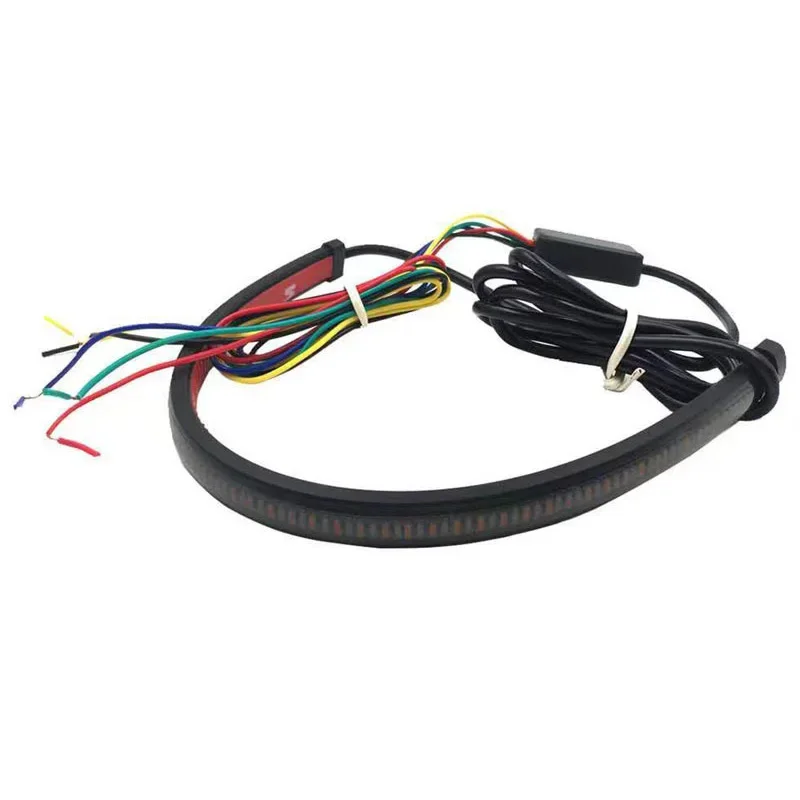 Note PVC Directional Flasher Tail Light Flexible LED Motorcycle Stop Light CM Motorcycle LED Strip Light Ample Lighting Coverage
Note PVC Directional Flasher Tail Light Flexible LED Motorcycle Stop Light CM Motorcycle LED Strip Light Ample Lighting Coverage
