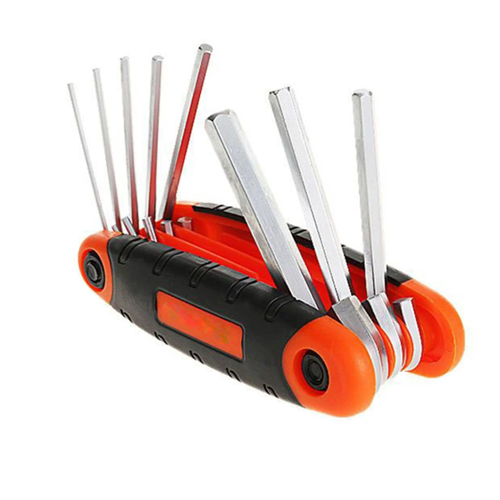 1pc Hexagon Torque Wrench Tool Spanner For Bike Repairing Tools Heavy Duty Folding Multifunctional Folding Wrench Hand Tools
1pc Hexagon Torque Wrench Tool Spanner For Bike Repairing Tools Heavy Duty Folding Multifunctional Folding Wrench Hand Tools