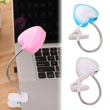 Small Flexible Clip-on Love Shape Soft Eye Protection Reading Lamp Mini LED Night Light Book Light for Readers Table Lighting
Small Flexible Clip-on Love Shape Soft Eye Protection Reading Lamp Mini LED Night Light Book Light for Readers Table Lighting
