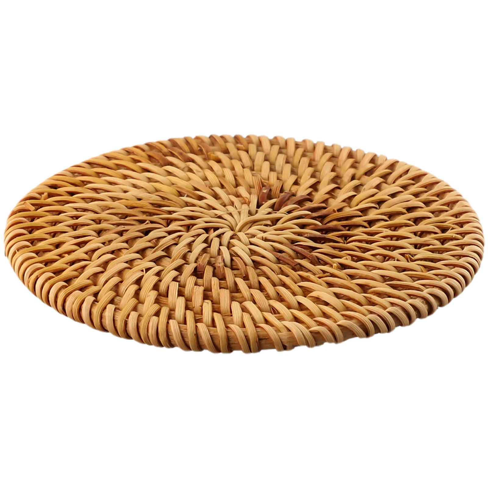 10CM Handcrafted Woven Rattan Coaster Multi-Use Heat Insulation Anti Scald Round Tea Cup Mat Pot Kitchen Decoration Accessories
10CM Handcrafted Woven Rattan Coaster Multi-Use Heat Insulation Anti Scald Round Tea Cup Mat Pot Kitchen Decoration Accessories