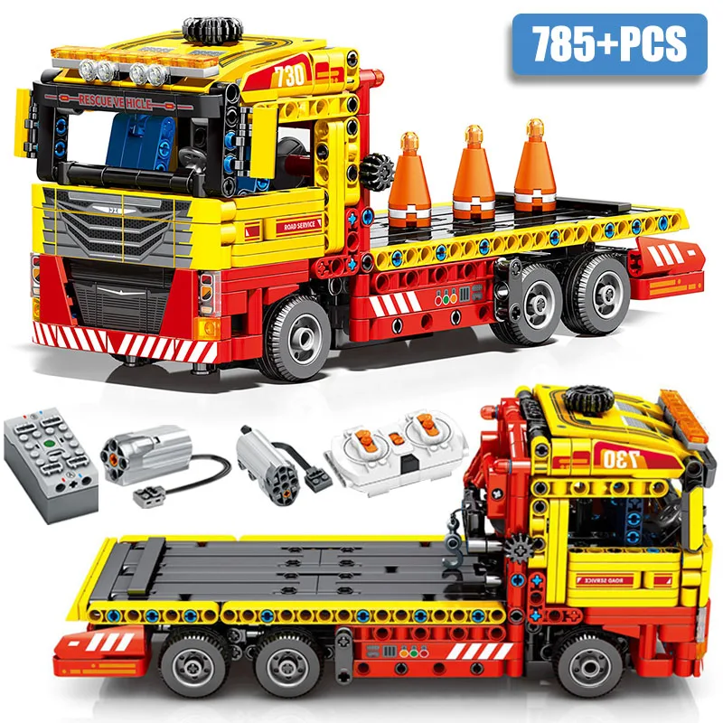 Technical 785pcs City Rescue Truck Model Building Blocks MOC RC Motor Engineering Car Bricks Toys For Children Adult Xmas Gifts
Technical 785pcs City Rescue Truck Model Building Blocks MOC RC Motor Engineering Car Bricks Toys For Children Adult Xmas Gifts