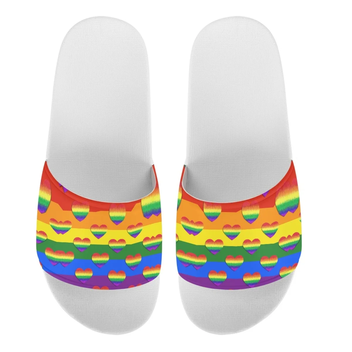 Fashion Ladies Non-slip Slippers Lgbt Rainbow Love Pattern Outdoor Beach Sandals Casual Girls Indoor Light Slippers Footwear
Fashion Ladies Non-slip Slippers Lgbt Rainbow Love Pattern Outdoor Beach Sandals Casual Girls Indoor Light Slippers Footwear