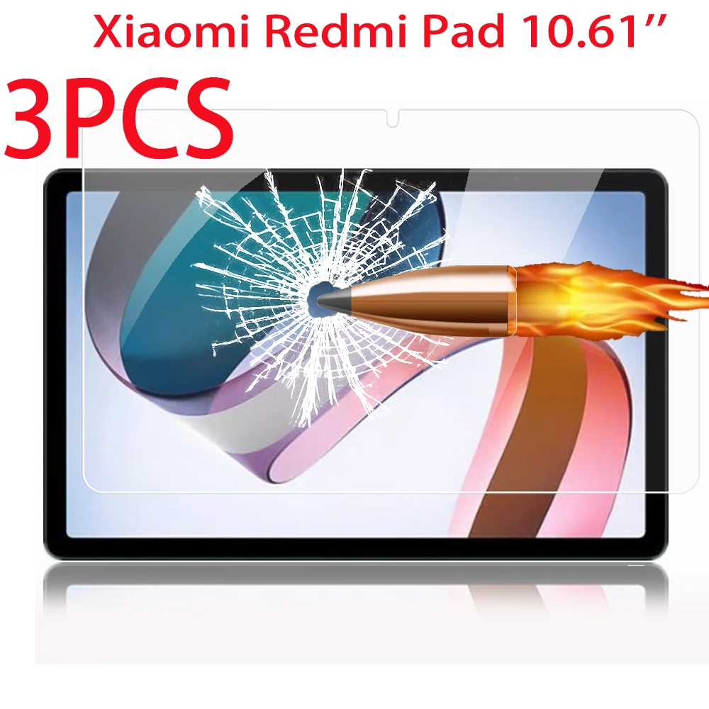 3 шт. закаленное стекло для Xiaomi Redmi Pad 10,6 дюйма Взрывозащищенная пленка Защита экрана для Redmi Pad 2022 защитная пленка
3 шт. закаленное стекло для Xiaomi Redmi Pad 10,6 дюйма Взрывозащищенная пленка Защита экрана для Redmi Pad 2022 защитная пленка