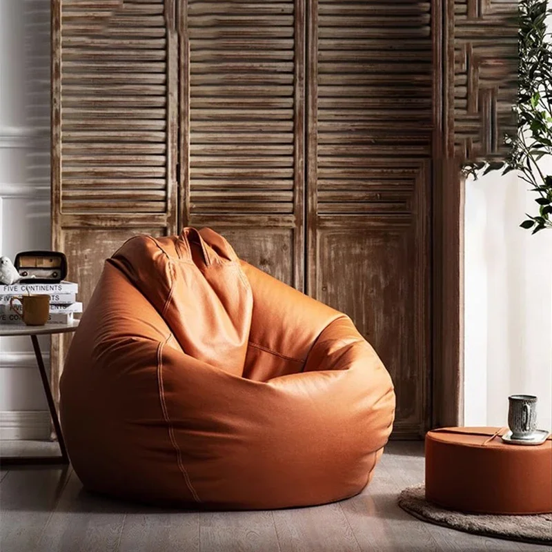 Luxury Leather Bean Bag Sofa Camping Bedroom Minimalist Relax Balcony Sofa Lazy Reading Sofy Do Salonu Furniture Living Room
Luxury Leather Bean Bag Sofa Camping Bedroom Minimalist Relax Balcony Sofa Lazy Reading Sofy Do Salonu Furniture Living Room