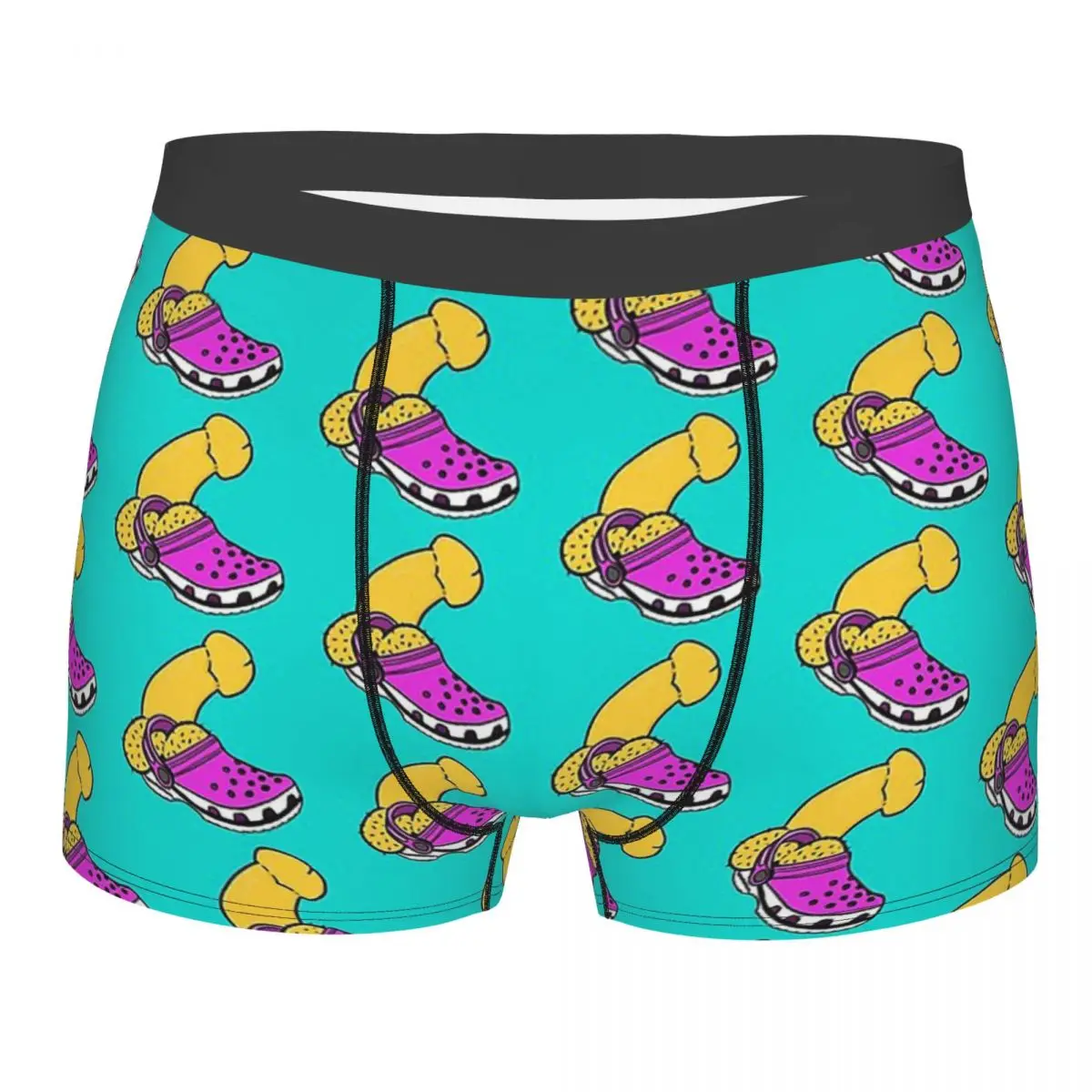 

Penis Cock FUNNY COMFY FOOTWEAR DICK Underpants Homme Panties Male Underwear Comfortable Shorts Boxer Briefs