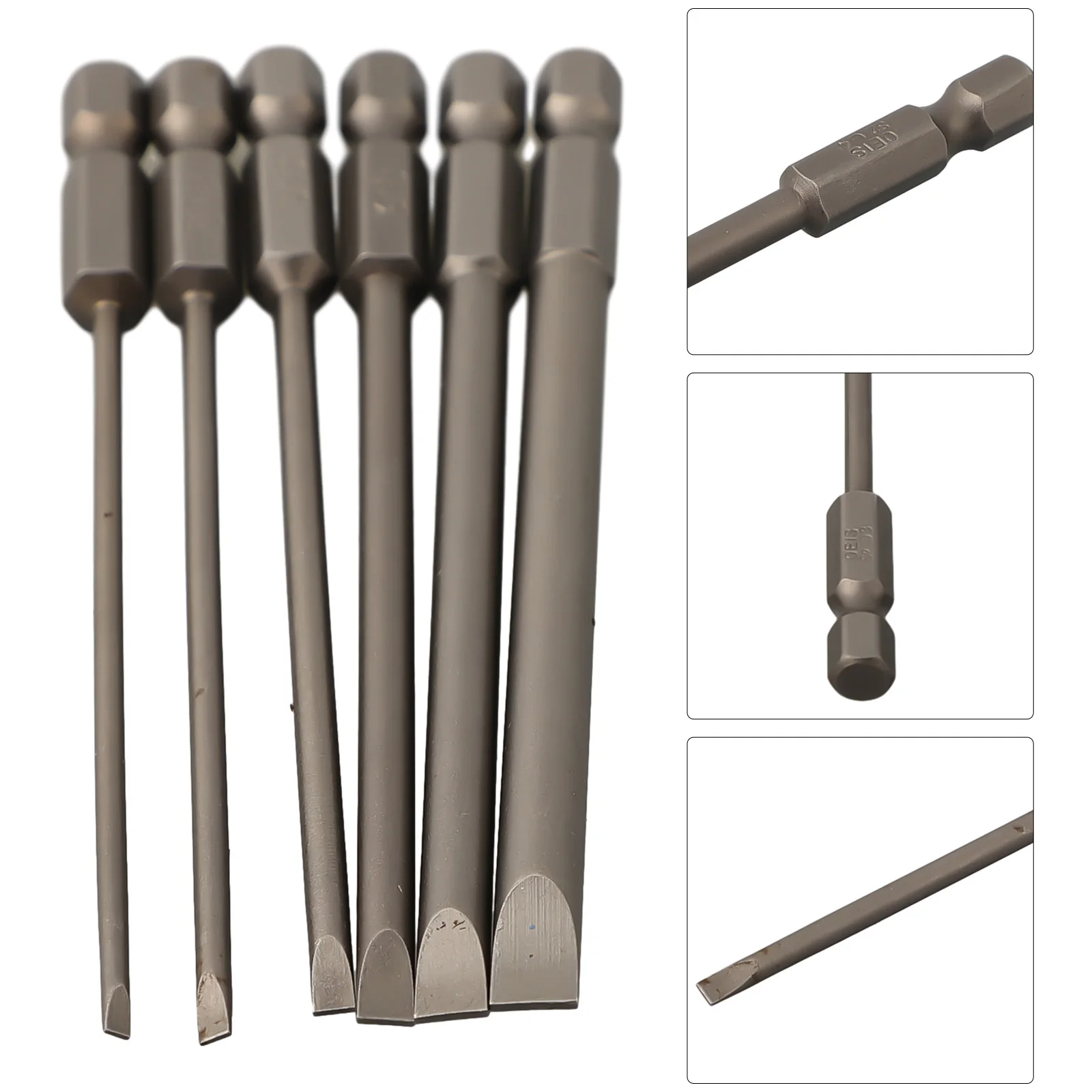Magnetic Slotted Screwdriver Bits Hinge Installation Alloy Steel Bits Hand Drill Mm SL SL Screwdriver Bits Set
Magnetic Slotted Screwdriver Bits Hinge Installation Alloy Steel Bits Hand Drill Mm SL SL Screwdriver Bits Set