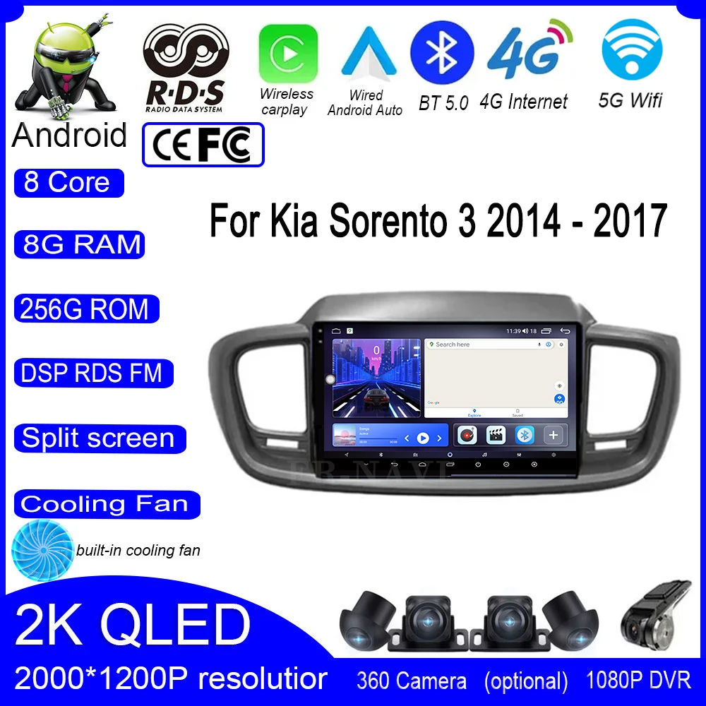10 lnch QLED IPS DSP Android 14 для Kia Sorento 3 2014 - 2017 автомобильное радио стерео GPS Carplay мультимедийный BT видеоплеер навигация
10 lnch QLED IPS DSP Android 14 для Kia Sorento 3 2014 - 2017 автомобильное радио стерео GPS Carplay мультимедийный BT видеоплеер навигация