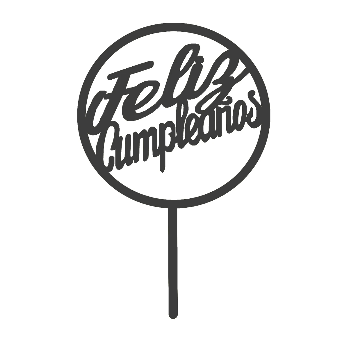 50Pcs Feliz cumpleuños Spanish Happy Birthday Cake Flag Topper Acrylic Letter Cake Top Flag Decoration Party Supplies
50Pcs Feliz cumpleuños Spanish Happy Birthday Cake Flag Topper Acrylic Letter Cake Top Flag Decoration Party Supplies