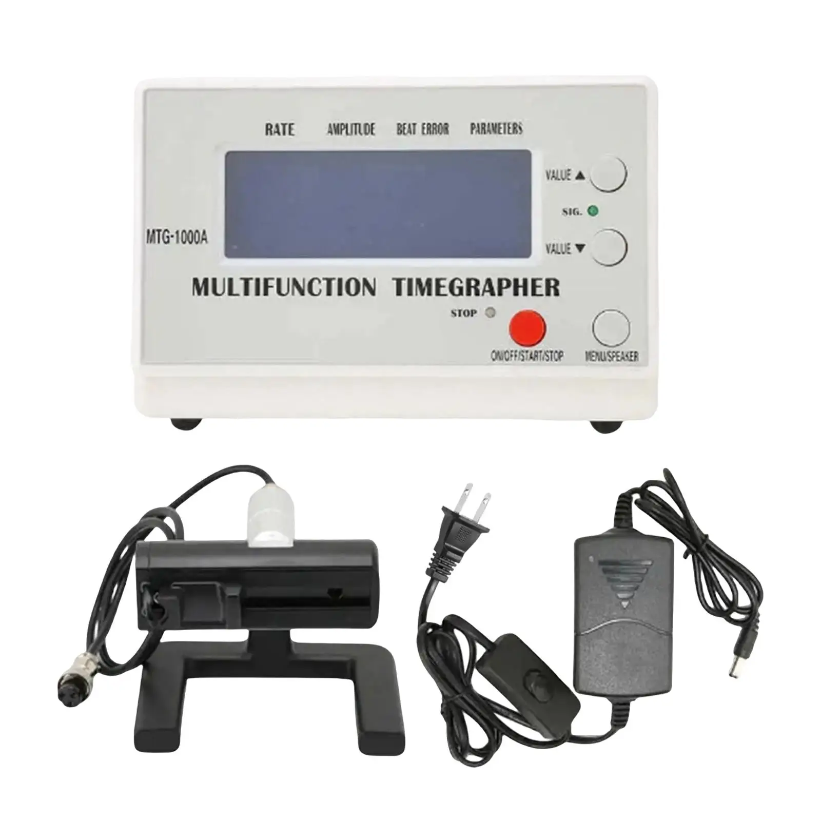 Timegrapher No.1000 Multifunctional Watch Tester Precise for Watch Technician US Plug
Timegrapher No.1000 Multifunctional Watch Tester Precise for Watch Technician US Plug