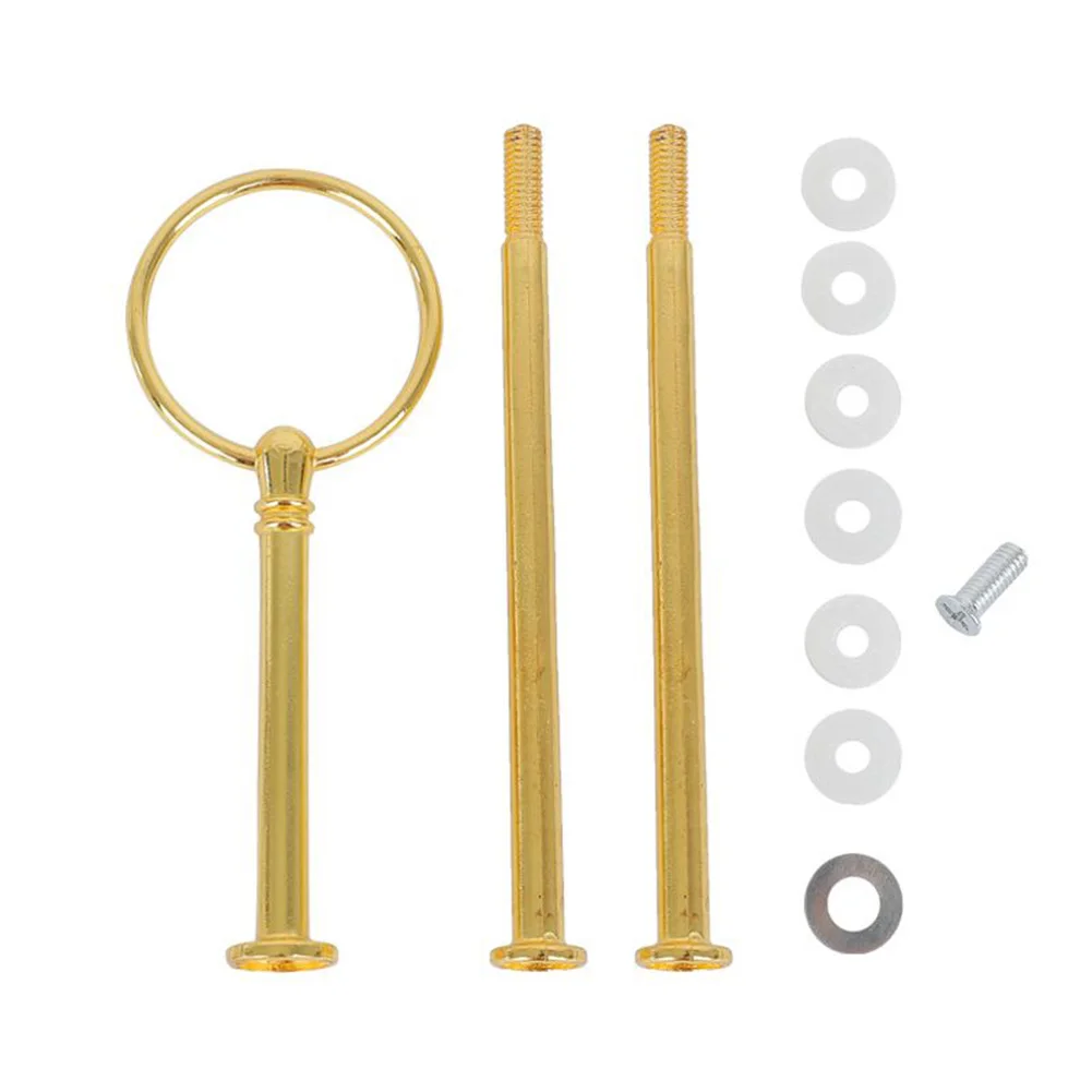 Handle Cake Stand Party 3 Tier Tray Accessories Wedding Baking Zinc Alloy Cupcake Plate Durable Fitting Handle
Handle Cake Stand Party 3 Tier Tray Accessories Wedding Baking Zinc Alloy Cupcake Plate Durable Fitting Handle