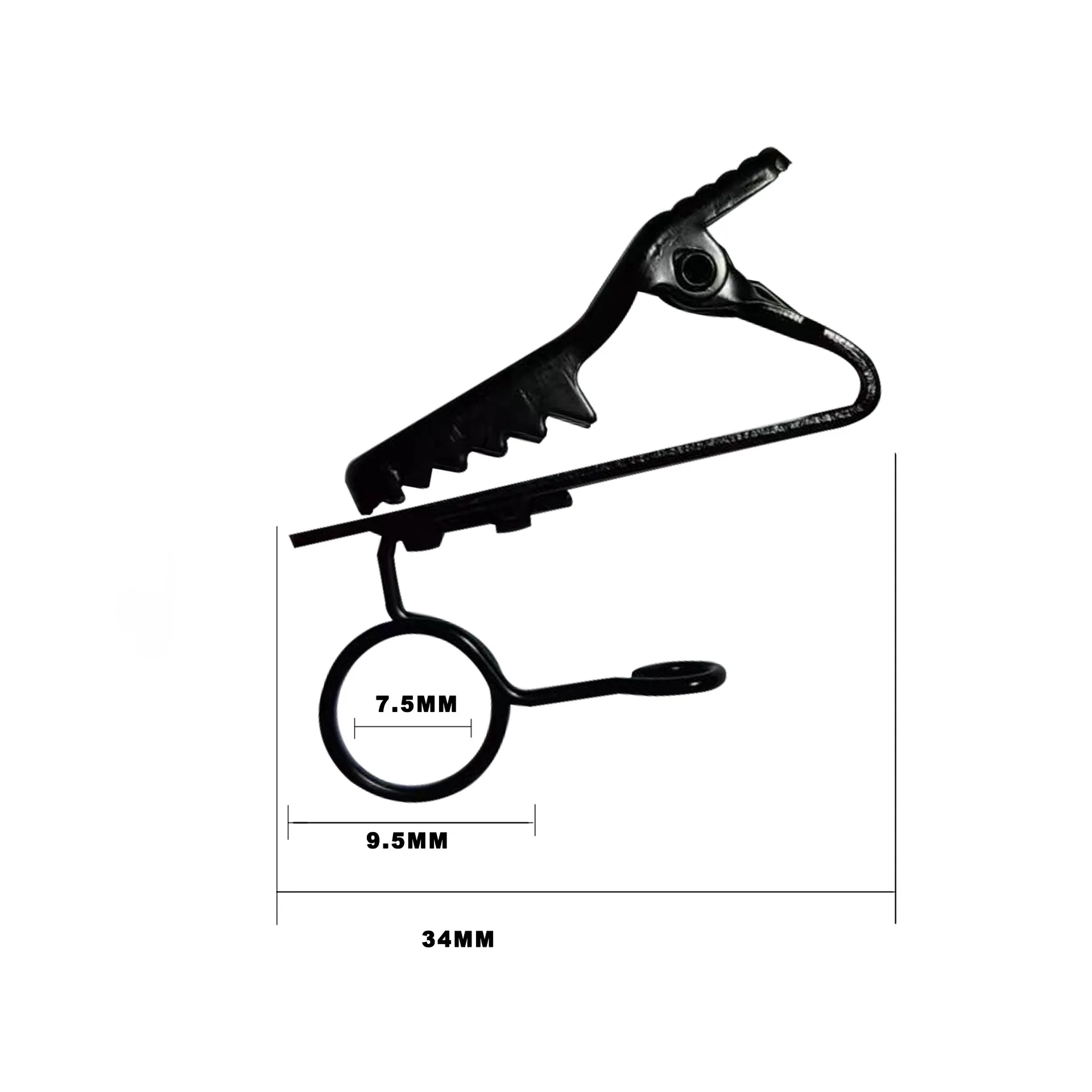 Durable Iron Clip for Wireless Microphone Flexible Usage Options Ideal for KTV Stage Performances and Conference Rooms Black
Durable Iron Clip for Wireless Microphone Flexible Usage Options Ideal for KTV Stage Performances and Conference Rooms Black