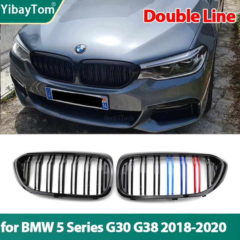 Car Front Kidney Grilles Racing grill for BMW 5 Series G30 G38 2016-2019 Dual line Double Slat Auto Styling
Car Front Kidney Grilles Racing grill for BMW 5 Series G30 G38 2016-2019 Dual line Double Slat Auto Styling