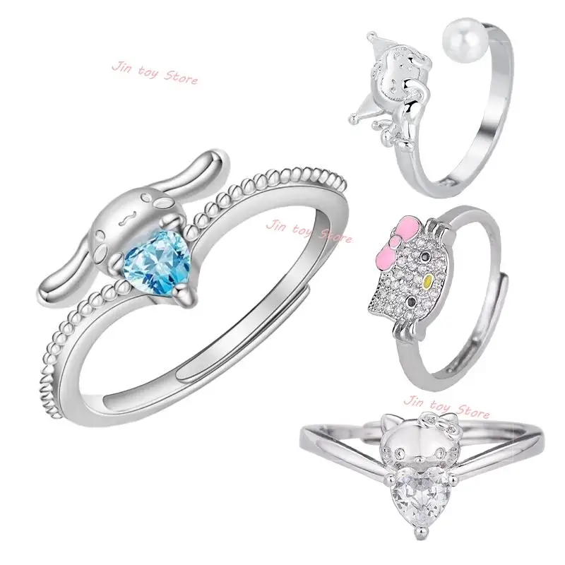 9 Styles Sanrio Rings Necklace Kawaii Cinnamoroll Hello Kitty My Melody Kuromi Rings Adjustable Open Ring Women Fashion Jewelry
9 Styles Sanrio Rings Necklace Kawaii Cinnamoroll Hello Kitty My Melody Kuromi Rings Adjustable Open Ring Women Fashion Jewelry