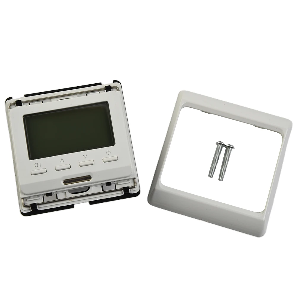 Programmable Thermostat Electric Controller Digital Floor Heater Heating LCD Display Panel Thermostat 16A 2 Mode
Programmable Thermostat Electric Controller Digital Floor Heater Heating LCD Display Panel Thermostat 16A 2 Mode