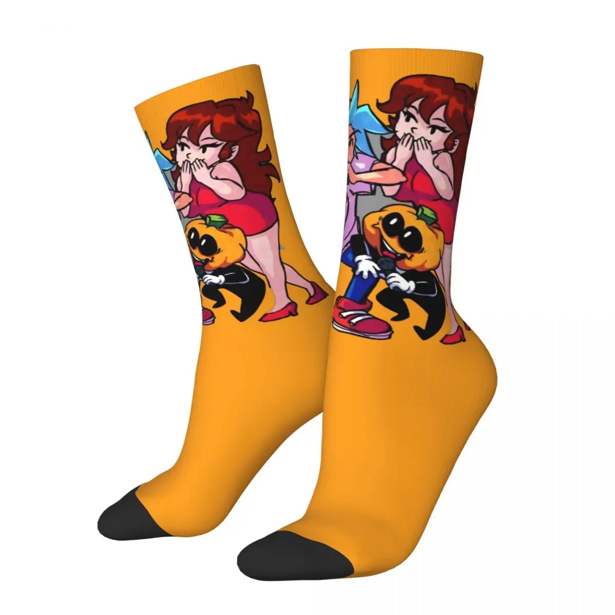 Funny Crazy Sock for Men All Hip Hop Harajuku Friday Night Funkin Singing Rapping Game Seamless Pattern Printed Boys Crew Sock
Funny Crazy Sock for Men All Hip Hop Harajuku Friday Night Funkin Singing Rapping Game Seamless Pattern Printed Boys Crew Sock
