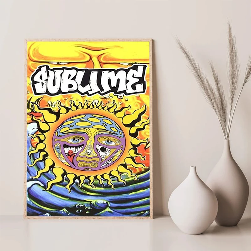 Wall Posters Classic Sublime Band Poster Decorative Painting for Bed Room Decor Interior Paintings Home Decorations Art Canvas
Wall Posters Classic Sublime Band Poster Decorative Painting for Bed Room Decor Interior Paintings Home Decorations Art Canvas