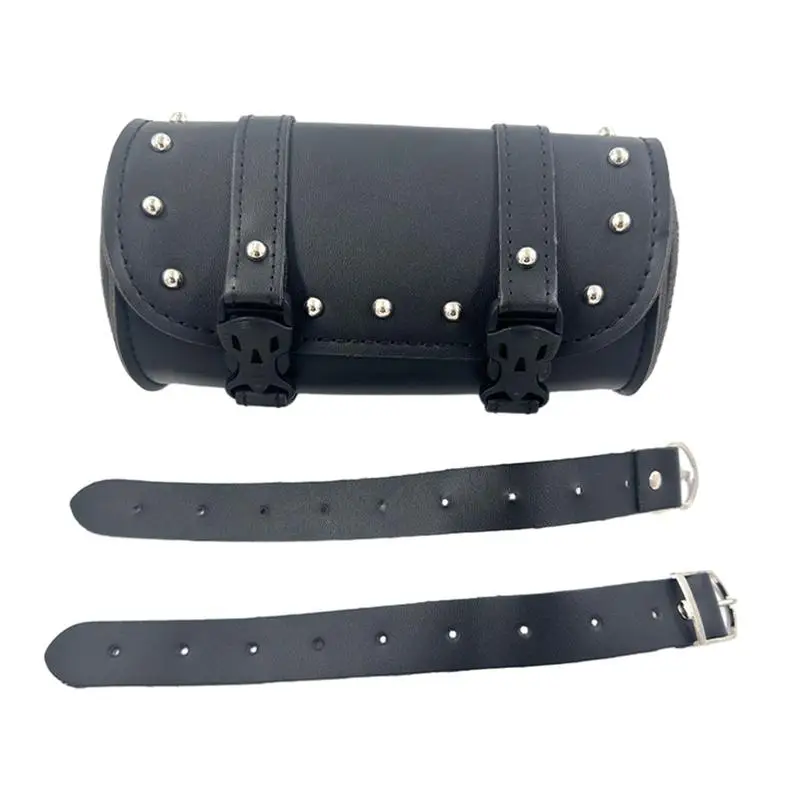 PU Leather Motorcycle Fork Bag Waterproof Bike Barrel Bag Wear resistant storage container For Cell Phones Keys Wallets Gloves
PU Leather Motorcycle Fork Bag Waterproof Bike Barrel Bag Wear resistant storage container For Cell Phones Keys Wallets Gloves