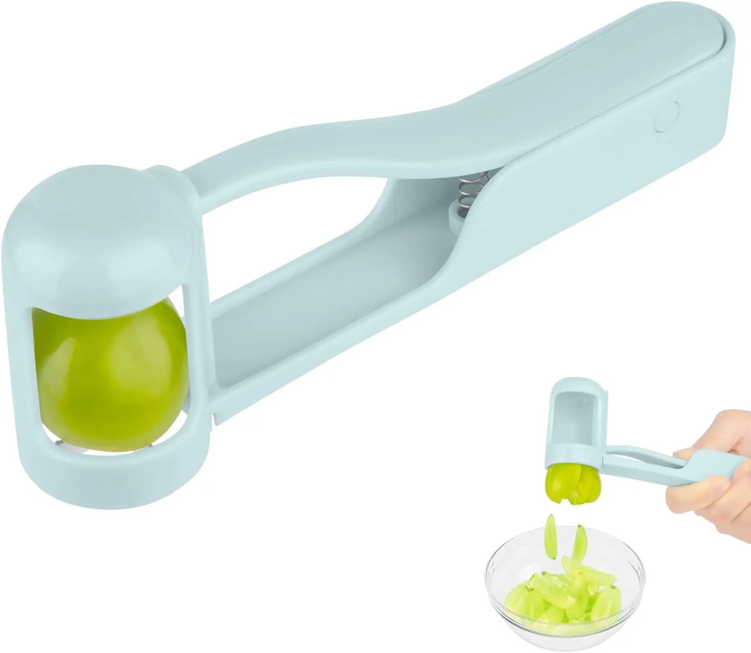 2PC Grape Cutters for Toddlers Grape Slicers Cherry Tomato Slicers Cutters Tools for Salad Fruit Slicers Kitchen Accessories
2PC Grape Cutters for Toddlers Grape Slicers Cherry Tomato Slicers Cutters Tools for Salad Fruit Slicers Kitchen Accessories