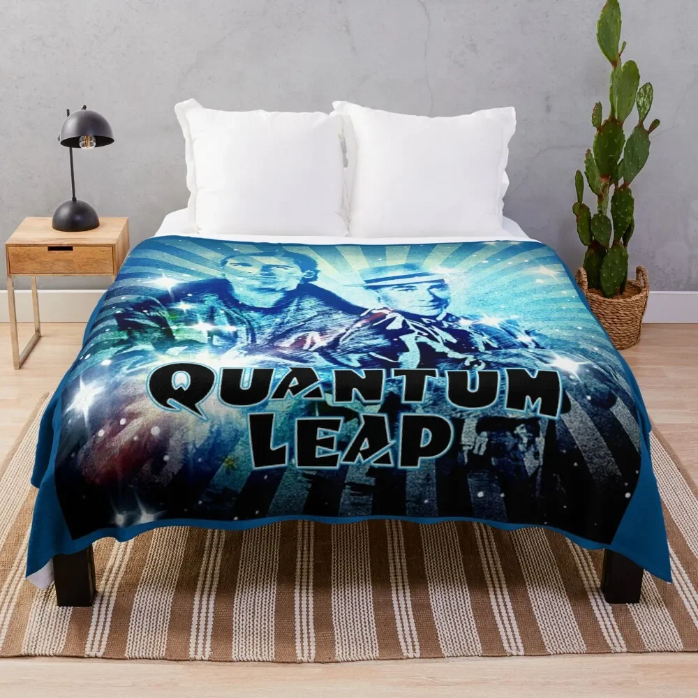 

Quantum Leap Throw Blanket Flannels Decoratives Hairy manga Blankets