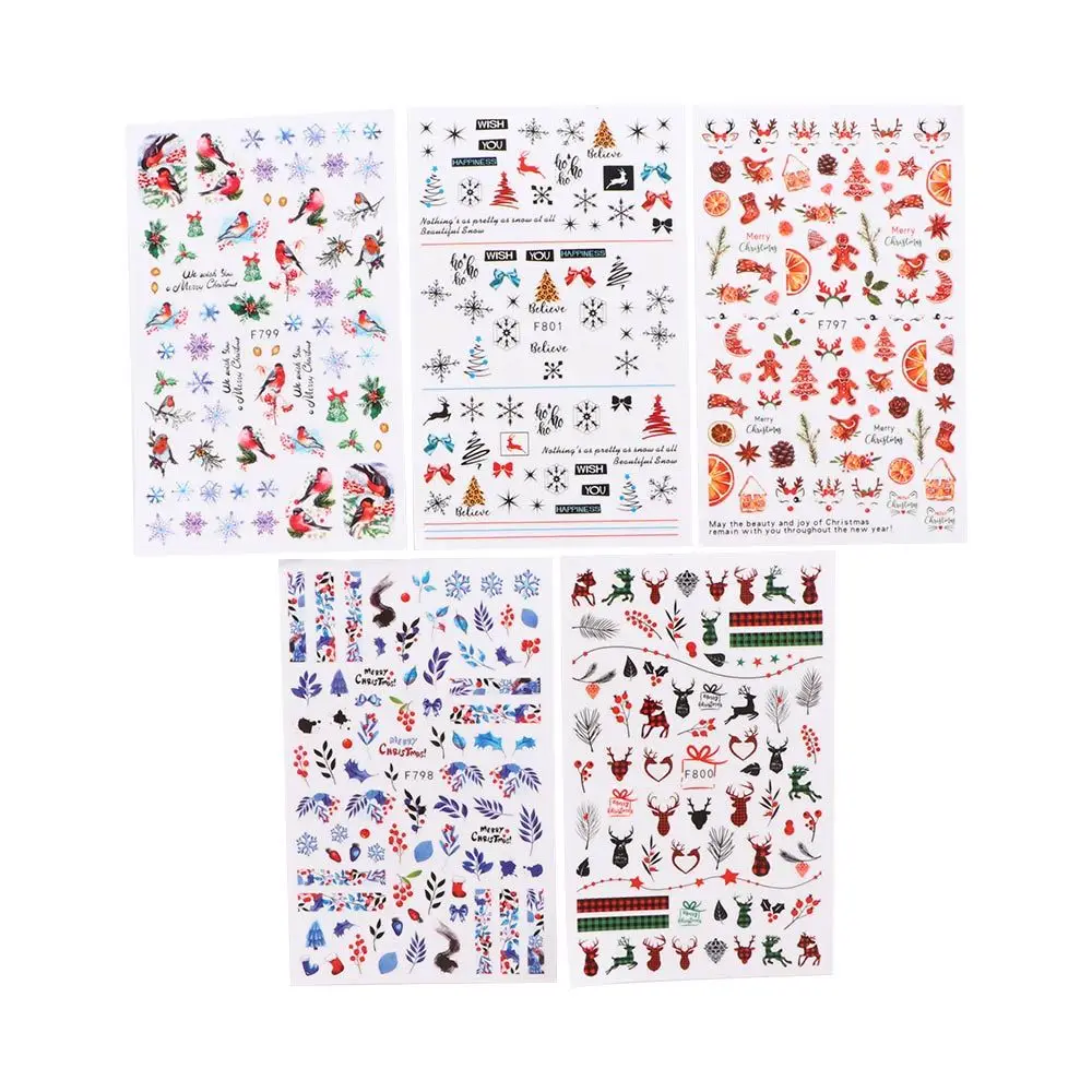 Merry Christmas 3D Nail Stickers Snowflake Elk Christmas Tree Santa Claus Stickers Nail Stickers Decoration Accessories
Merry Christmas 3D Nail Stickers Snowflake Elk Christmas Tree Santa Claus Stickers Nail Stickers Decoration Accessories