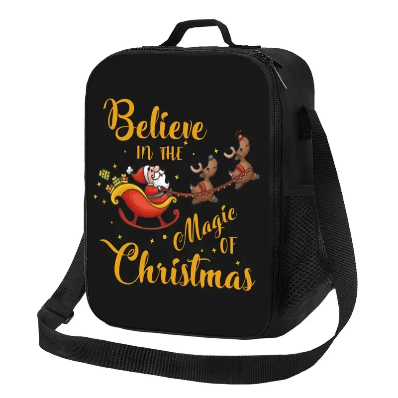 Santa Claus Insulated Lunch Bag for Outdoor Picnic Believe In The Magic Of Leakproof Thermal Cooler Bento Box Kids
Santa Claus Insulated Lunch Bag for Outdoor Picnic Believe In The Magic Of Leakproof Thermal Cooler Bento Box Kids