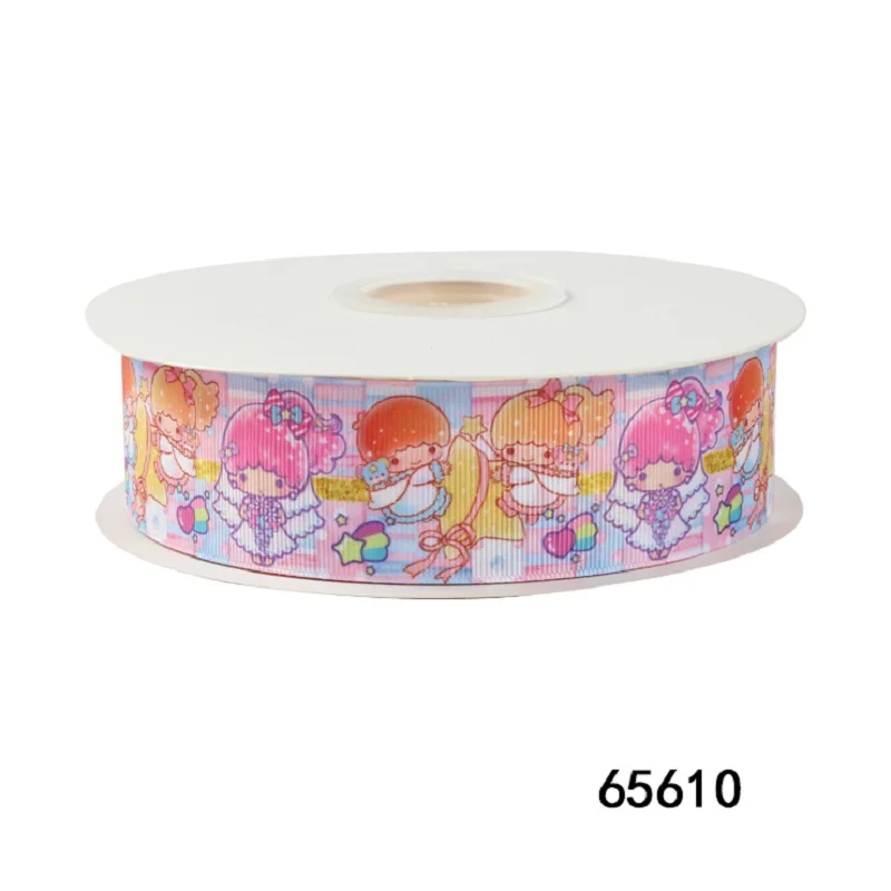 5Yards Little Twin Stars Ribbon Printed Rainbow Plaid Grosgrain Ribbons 38mm Sanrio Ribbon for Sewing Accessories DIY Bows 
5Yards Little Twin Stars Ribbon Printed Rainbow Plaid Grosgrain Ribbons 38mm Sanrio Ribbon for Sewing Accessories DIY Bows