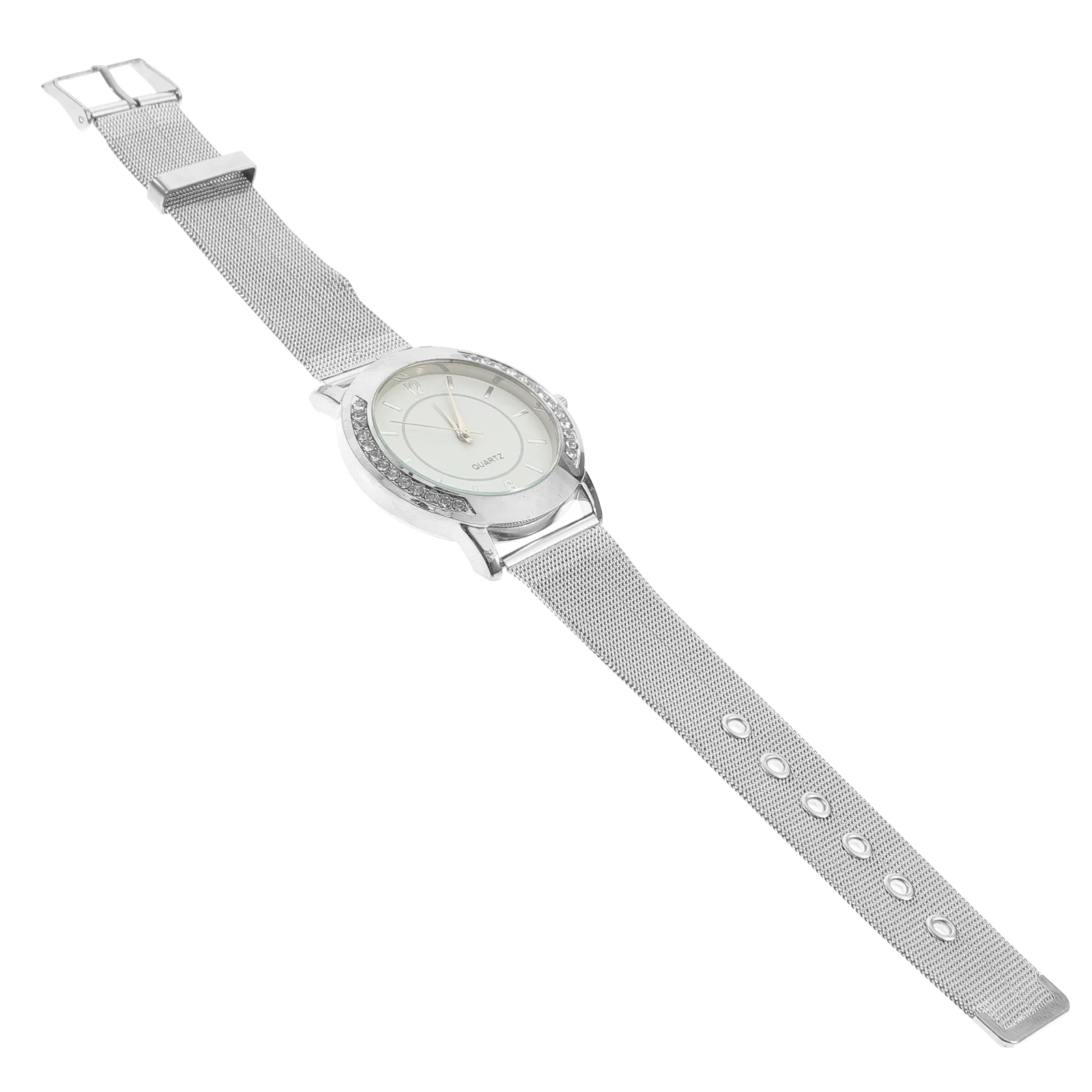 Stylish Stainless Steel Watch Fashion Quartz Watch Adjustable Watch Casual Diamond Wrist Watch for Women Man (Silver)
Stylish Stainless Steel Watch Fashion Quartz Watch Adjustable Watch Casual Diamond Wrist Watch for Women Man (Silver)