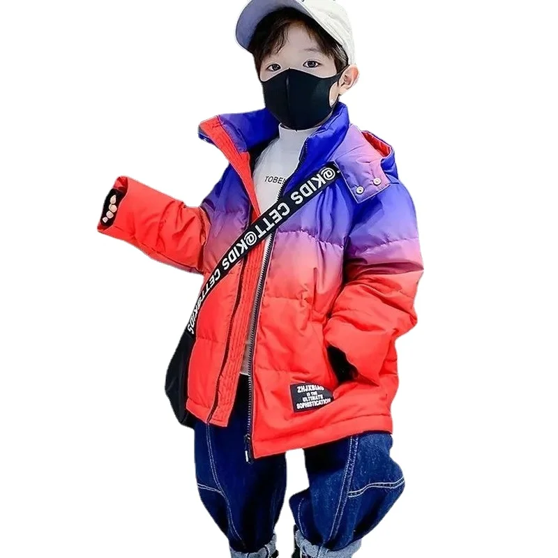 Winter Clothing for Boys Down Padded Coats Thickened Warm Hoodied Outerwear Teens Fashion Gradient Mid-Length Snowsuit 8 10 12 Y
Winter Clothing for Boys Down Padded Coats Thickened Warm Hoodied Outerwear Teens Fashion Gradient Mid-Length Snowsuit 8 10 12 Y