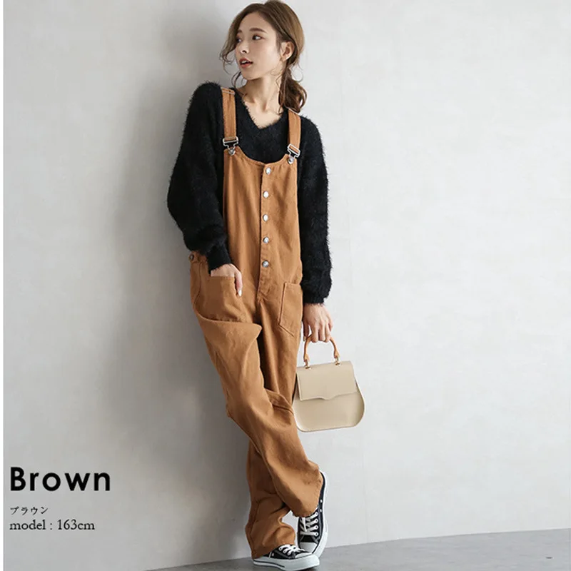 New Fashion Jeans Jumpsuit Women's Japanese Loose Skinny Single-breasted High Waist Age Reduction Casual Siamese Pants Women
New Fashion Jeans Jumpsuit Women's Japanese Loose Skinny Single-breasted High Waist Age Reduction Casual Siamese Pants Women