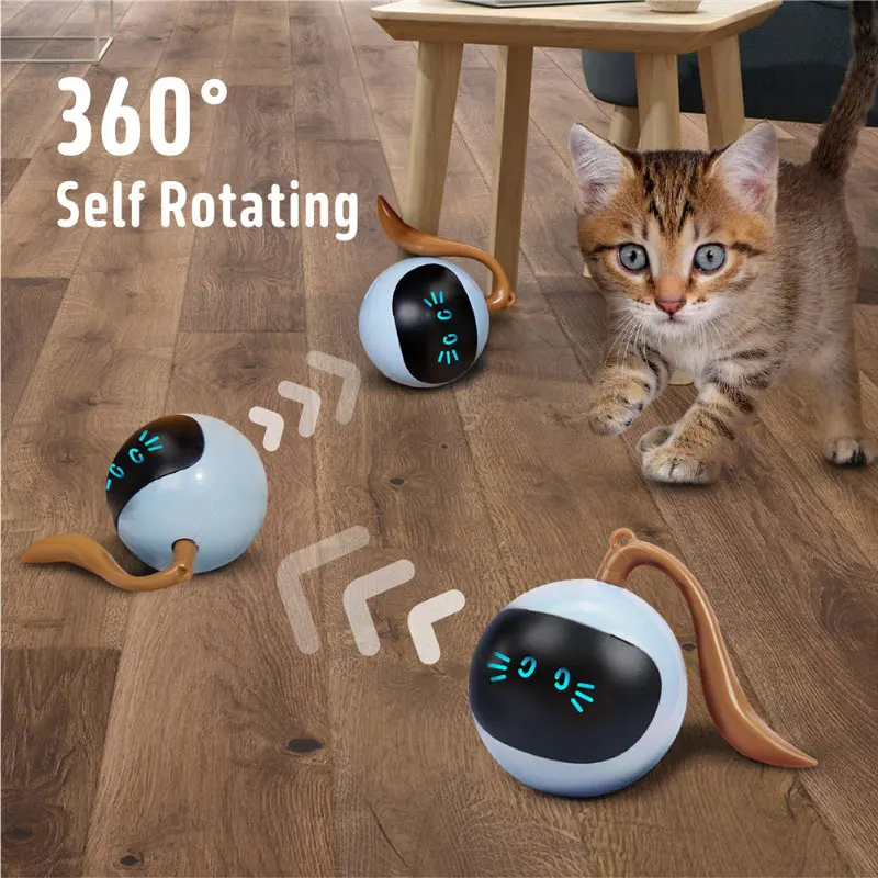 Интерактивный мяч для кошек, автоматический вращающийся на 360 ° умный прыгающий мяч со светодиодной подсветкой, вращающийся прыгающий мяч для кошек
Интерактивный мяч для кошек, автоматический вращающийся на 360 ° умный прыгающий мяч со светодиодной подсветкой, вращающийся прыгающий мяч для кошек